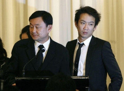 son of thailand s ex pm thaksin charged with money laundering