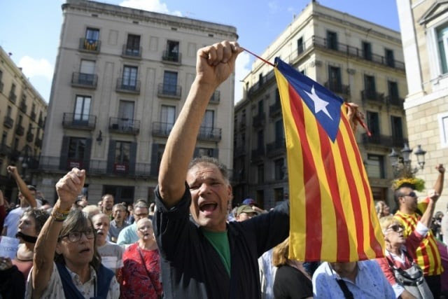 this provision of the constitution would open the way for madrid to impose direct rule over the semi autonomous region photo afp this provision of the constitution would open the way for madrid to impose direct rule over the semi autonomous region photo afp