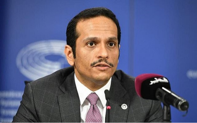 qatar 039 s foreign minister sheikh mohammed bin abdulrahman bin jassim al thani says the gulf crisis is undermining the international fight against the islamic state group photo afp