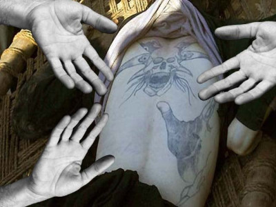 of tattoos and foreign hands of tattoos and foreign hands