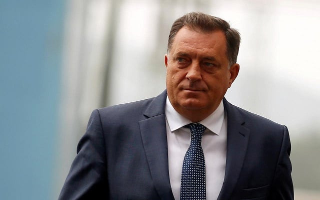 republika srpska president milorad dodik at a ceremony in stanari near doboj bosnia and herzegovina photo reuters republika srpska president milorad dodik at a ceremony in stanari near doboj bosnia and herzegovina photo reuters