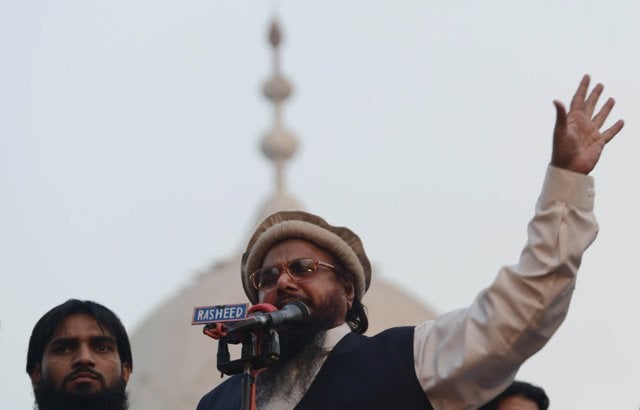 jamaatud dawa jud chief hafiz muhammad saeed photo afp file