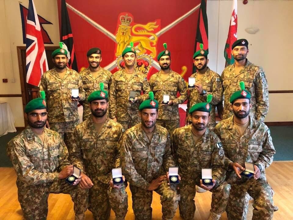 the winning team of pakistan army photo ispr