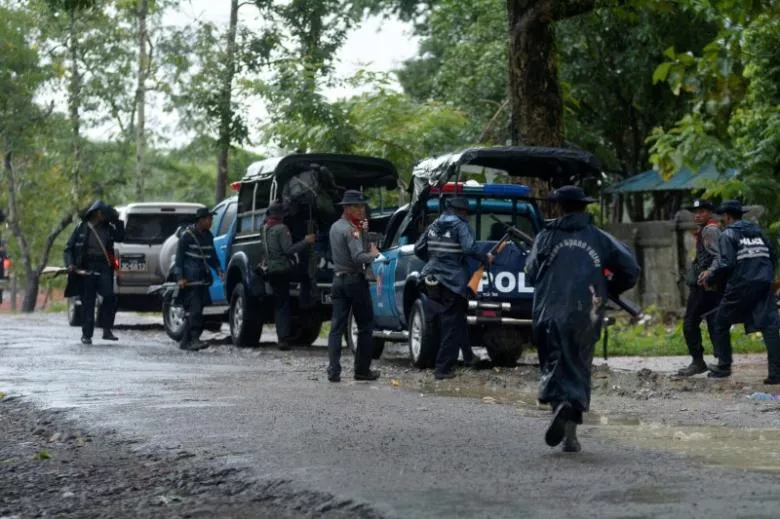 myanmar police photo reuters myanmar police photo reuters