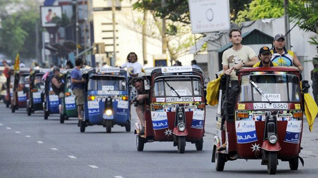 tuk tuks in colombo photo afp