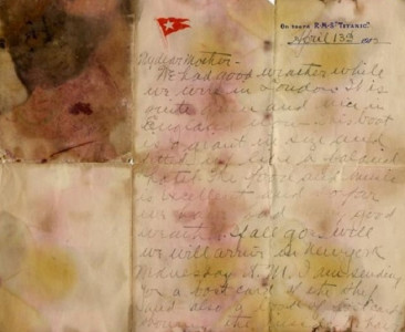 if all goes well titanic victim s letter expected to sell for thousands if all goes well titanic victim s letter expected to sell for thousands