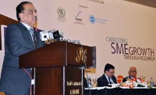 provincial minister for industries commerce and investment sheikh alauddin speaking at an event photo app