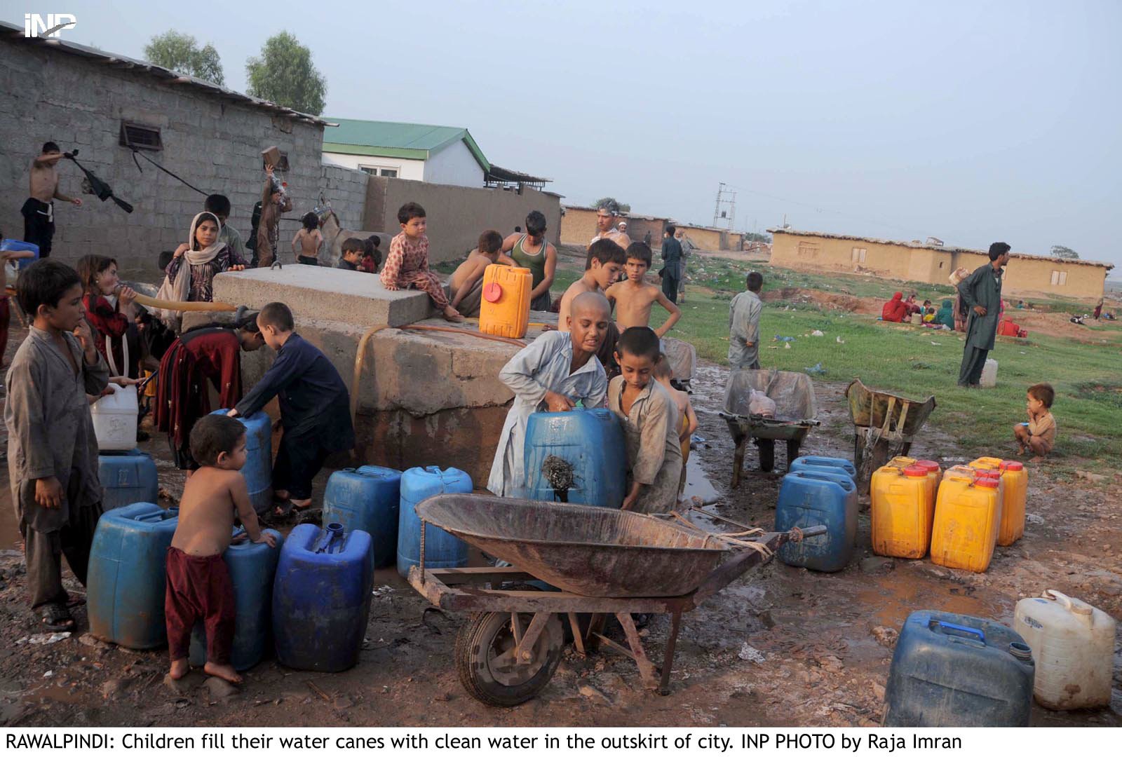 zafar said the khadim i punjab saaf pani programme aimed to provide safe potable water to people in cities and in far flung areas photo inp