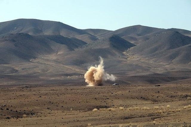 representative image dust rises from the site of a rocket strike at a range where afghan troops practiced coordinating air strikes during an exercise outside kabul afghanistan october 18 2016 photo reuters josh smith representative image dust rises from the site of a rocket strike at a range where afghan troops practiced coordinating air strikes during an exercise outside kabul afghanistan october 18 2016 photo reuters josh smith