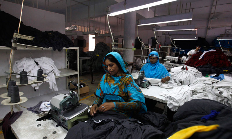 women working at a factory photo reuters