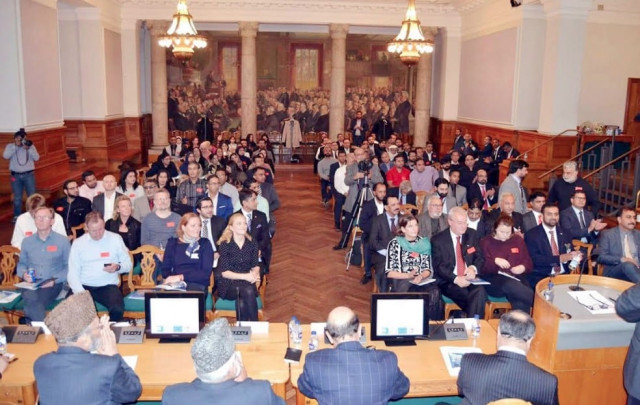 the view of the international kashmir conference at the danish parliament on saturday the view of the international kashmir conference at the danish parliament on saturday