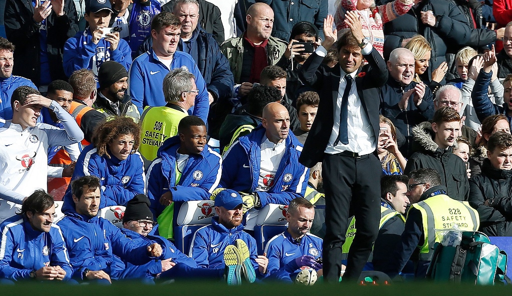 conte insists the pressure he feels is from a desire to maintain his own high standards not concern about his job security photo afp