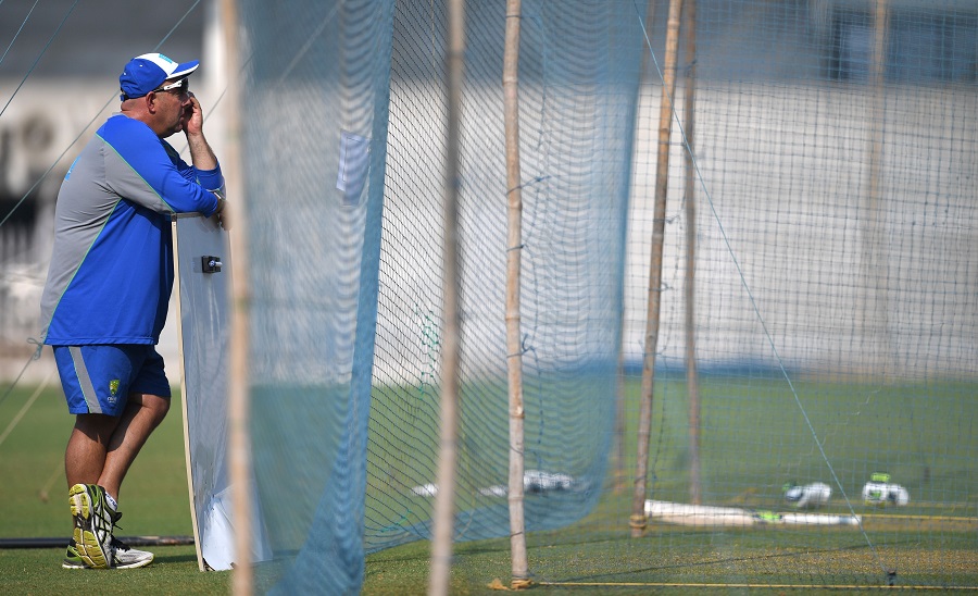 split it in half lehmann who has coached australia since 2013 said he would favour splitting duties between tests and limited overs rather than having three coaches for the game 039 s different formats photo afp