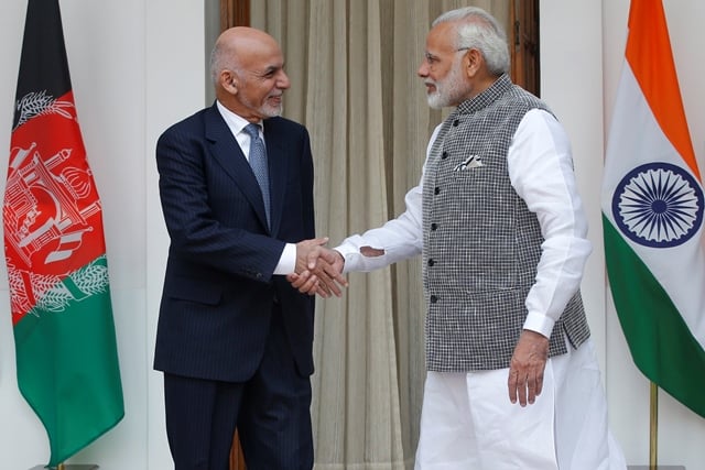 ashraf ghani meets narendra modi photo reuters