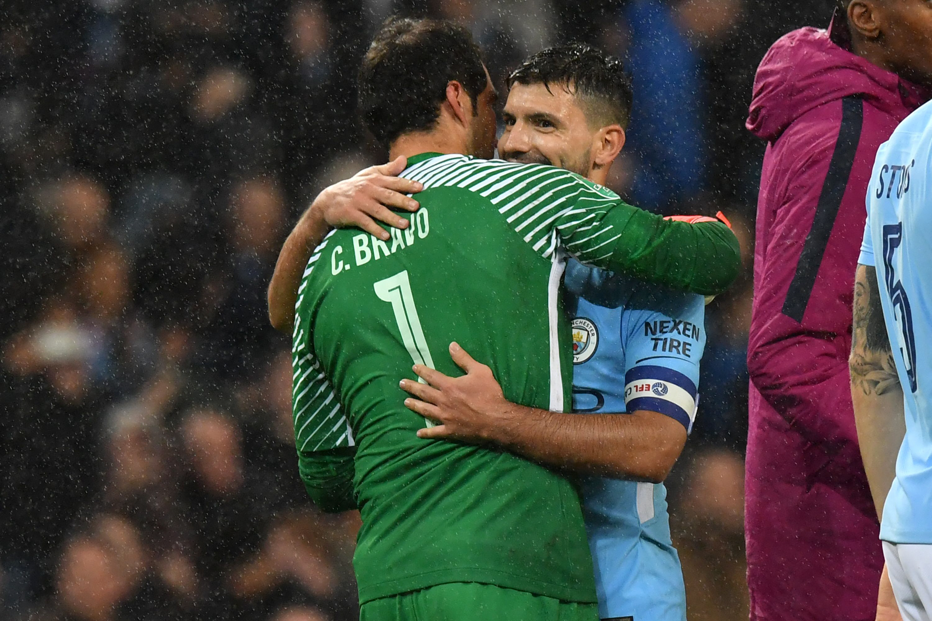 unlikely hero bravo saved successive penalties from alfred n 039 diaye and conor coady in a shoot out where the kicks were taken using the abba formula photo afp