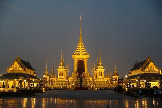 the royal crematorium site is seen before the funeral procession for thailand 039 s late king bhumibol adulyadej near the grand palace in bangkok thailand october 26 2017 photo reuters the royal crematorium site is seen before the funeral procession for thailand 039 s late king bhumibol adulyadej near the grand palace in bangkok thailand october 26 2017 photo reuters