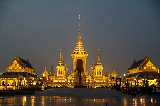 the royal crematorium site is seen before the funeral procession for thailand 039 s late king bhumibol adulyadej near the grand palace in bangkok thailand october 26 2017 photo reuters the royal crematorium site is seen before the funeral procession for thailand 039 s late king bhumibol adulyadej near the grand palace in bangkok thailand october 26 2017 photo reuters
