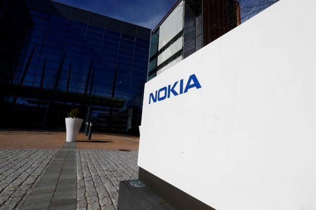 a nokia logo is seen at the company 039 s headquarters in espoo finland may 5 2017 photo reuters