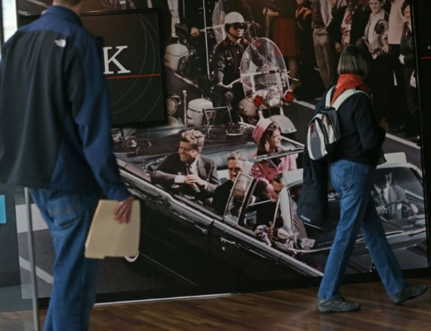 the national archives said that on orders from president donald trump it had released 2 891 records related to the november 22 1963 slaying of jfk in dallas texas photo afp the national archives said that on orders from president donald trump it had released 2 891 records related to the november 22 1963 slaying of jfk in dallas texas photo afp
