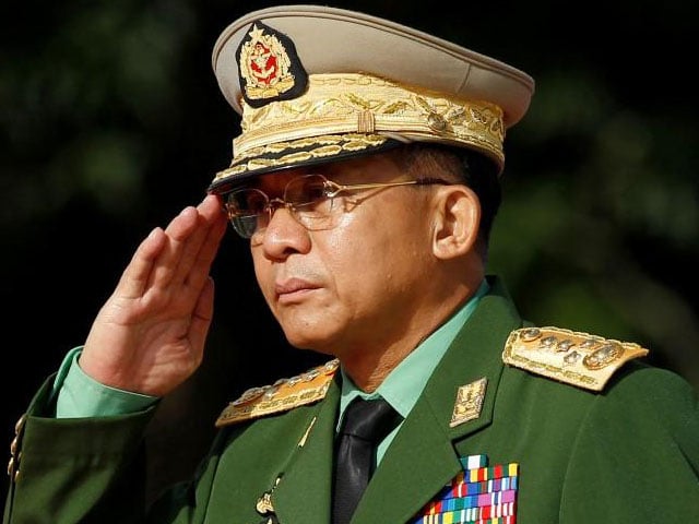 myanmar army chief photo reuters