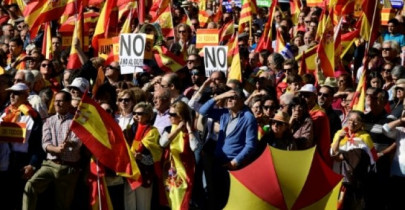 thousands rally in madrid urge jailing of deposed catalan leader thousands rally in madrid urge jailing of deposed catalan leader