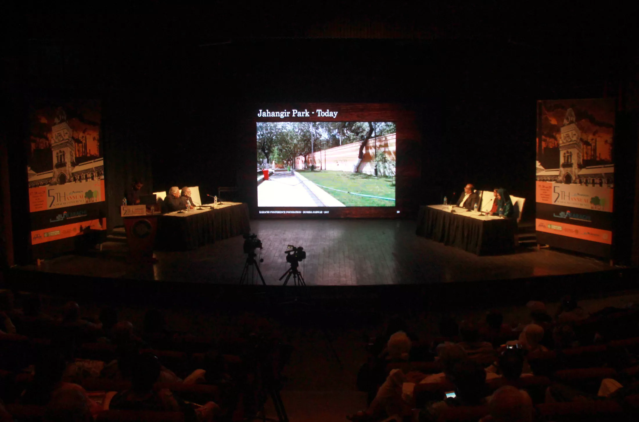 the event featured three presentations by an architect teacher and student photo athar khan express the event featured three presentations by an architect teacher and student photo athar khan express