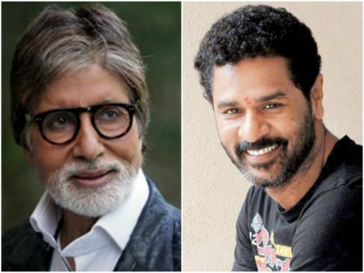 prabhu deva choreographs big b for upcoming movie