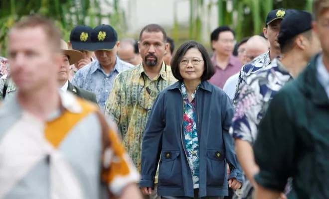 taiwanese president tsai ing weni leaves the uss arizona memorial photo reuters taiwanese president tsai ing weni leaves the uss arizona memorial photo reuters