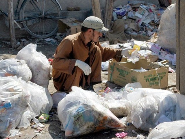 govt failed to build recycling plant in capital as recommended by ihc commission photo express