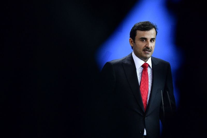 qatar 039 s emir sheik tamim bin hamad al thani accused saudi arabia and its arab allies of not liking his vision for the region photo afp