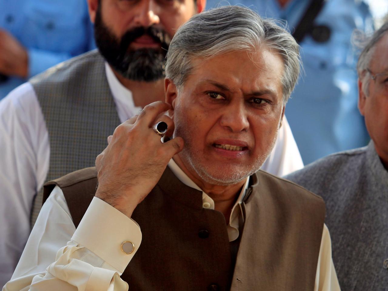 finance minister ishaq dar photo reuters