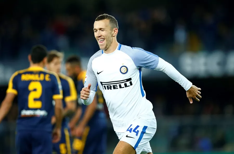 inter milan 039 s ivan perisic celebrates scoring their second goal against verona on october 30 2017 photo reuters inter milan 039 s ivan perisic celebrates scoring their second goal against verona on october 30 2017 photo reuters