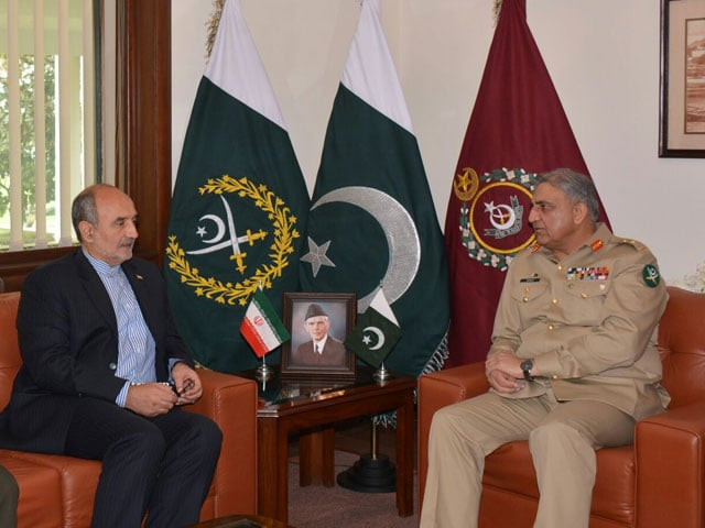 matters related to pak iran border management also came under discussion photo ispr matters related to pak iran border management also came under discussion photo ispr