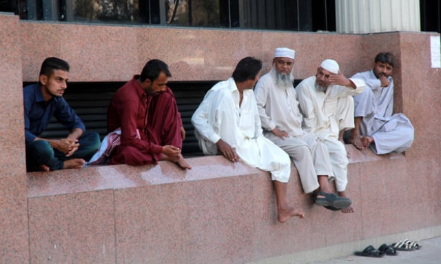 mismanagement was observed on the second day of biometric verification of umrah pilgrims as people had to wait for several hours photo athar khan mismanagement was observed on the second day of biometric verification of umrah pilgrims as people had to wait for several hours photo athar khan