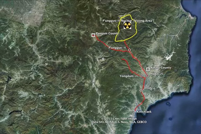 an exact date for the disaster has not been provided but it comes shortly after north korea conducted its sixth and most powerful underground nuclear test at the site photo twitter an exact date for the disaster has not been provided but it comes shortly after north korea conducted its sixth and most powerful underground nuclear test at the site photo twitter