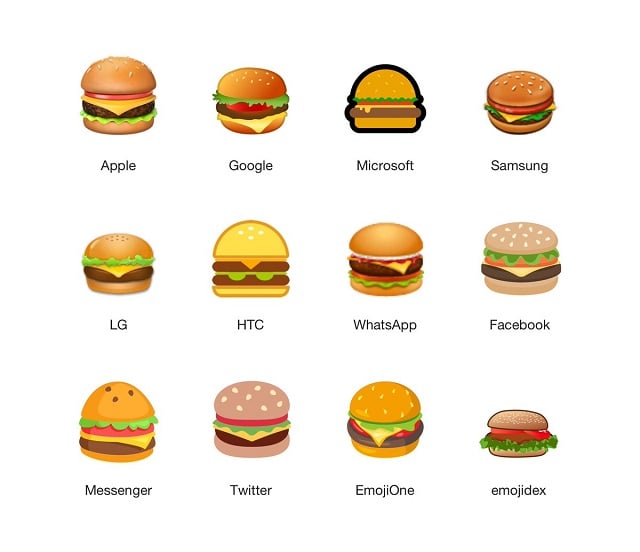 google ceo vows to drop everything and fix the hamburger emoji