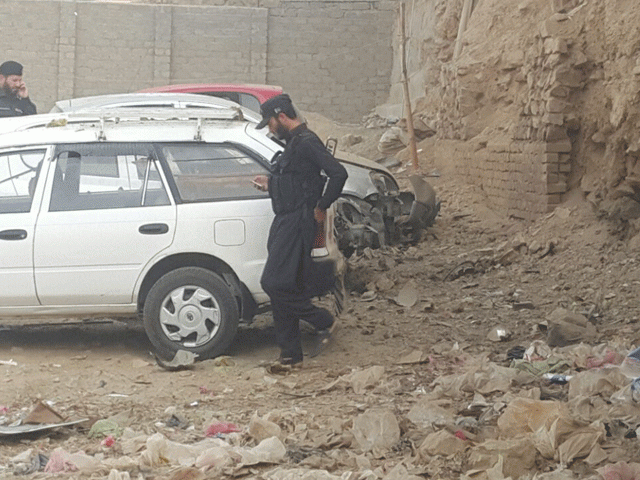 the blast also partially damaged three vehicles that were parked nearby photo express the blast also partially damaged three vehicles that were parked nearby photo express