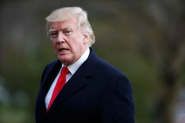 file photo u s president donald trump walks from marine one upon his return to the white house in washington u s march 19 2017 photo reuters