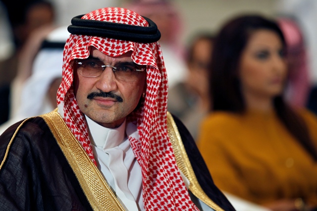 saudi billionaire prince alwaleed bin talal photo file