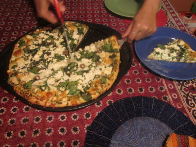 pizza pakistania a green and white authentic italian delight