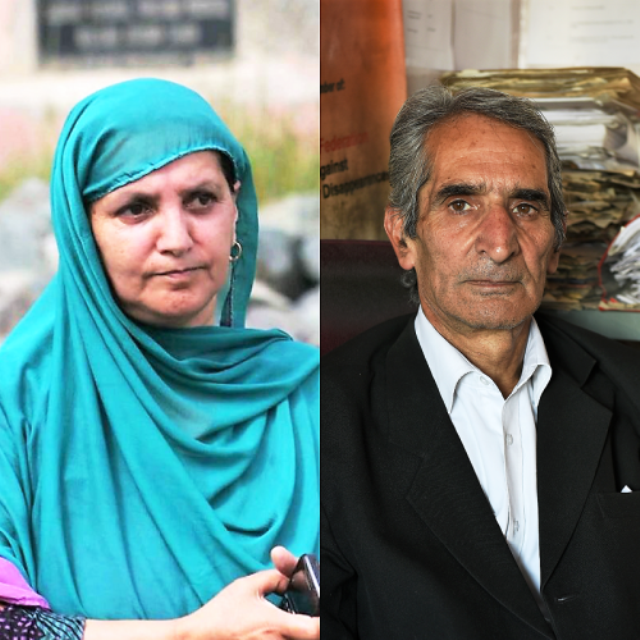 two activists from iok receive rafto prize for struggle against indian abuse of power