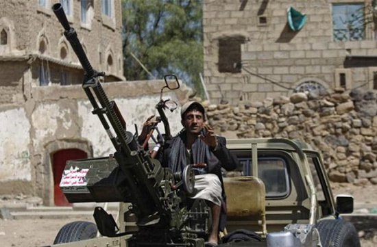 a houthi rebel fighter in ibb yemen photo afp