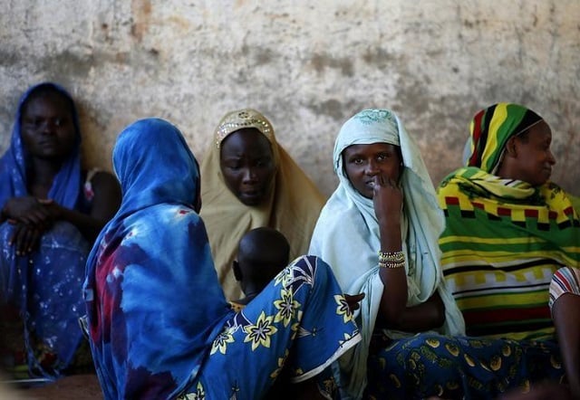 internally displaced women from bangui attend a community meeting in bambari central african republic june 16 2014 photo reuters