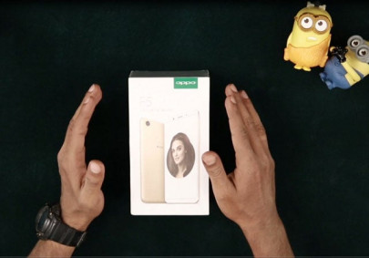 unboxing the new oppo f5