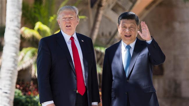 chinese president xi jinping r and us president donald trump photo afp