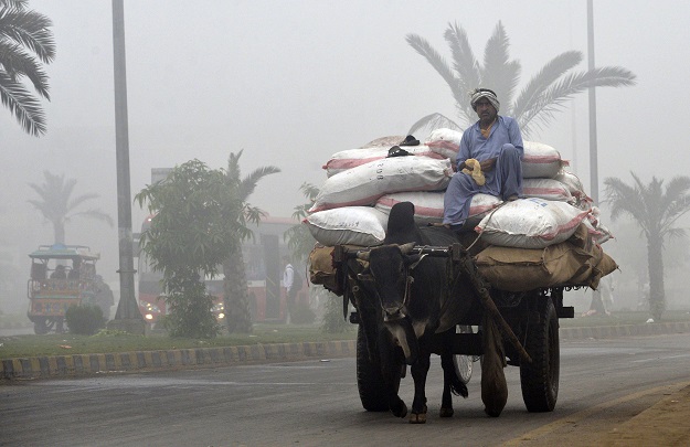 smog in punjab photo afp