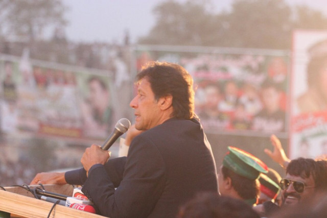 imran khan addresses rally at taunsa sharif punjab on saturday photo pti imran khan addresses rally at taunsa sharif punjab on saturday photo pti