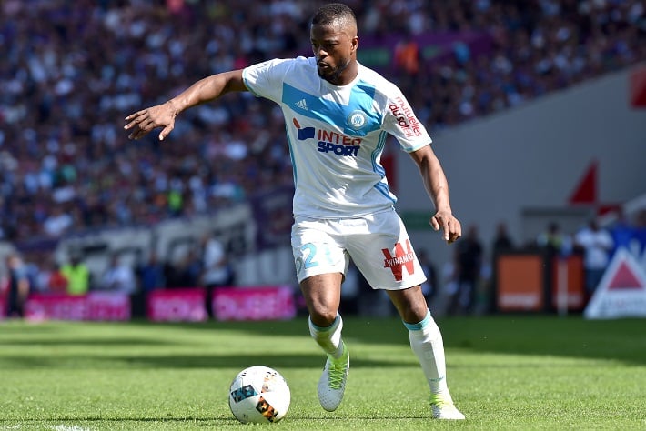 moment of madness evra has been widely condemned for throwing karate kick on a marseille spectator which took place during the pre match warm up of a europa league tie at portuguese side vitoria guimaraes last week photo afp