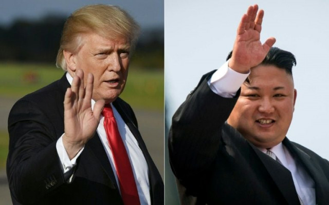 trump has taken his verbal jousting with kim to a new level photo afp trump has taken his verbal jousting with kim to a new level photo afp