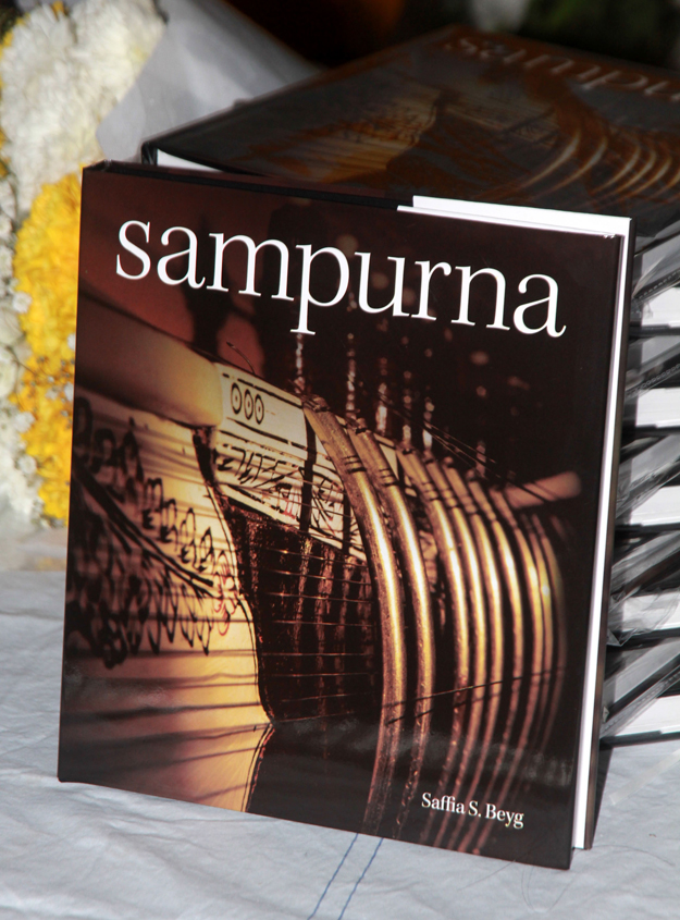 saffia saleem beyg 039 s book sampurna attempts to explain foundations of indian classical music in an easy style to the beginners photo athar khan